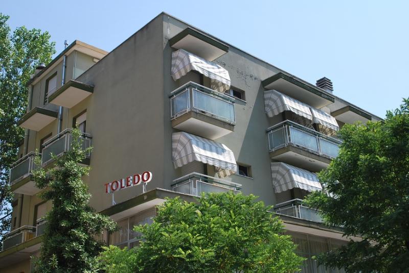 Hotel Toledo Rimini Exteriör bild